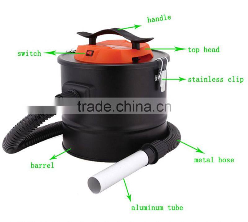 2016 optional accessories deep cleaning ash cleaner mini hot ash vacuum cleaner
