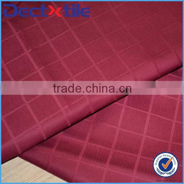 plaid cotton shirt kemeja bunga fabric for kemeja bunga/ plaid cotton shirt