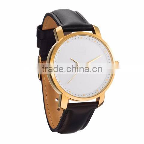 Chinese Wholesale Genuine Leather Watches For Men quartz watch,Luxury Watches Men