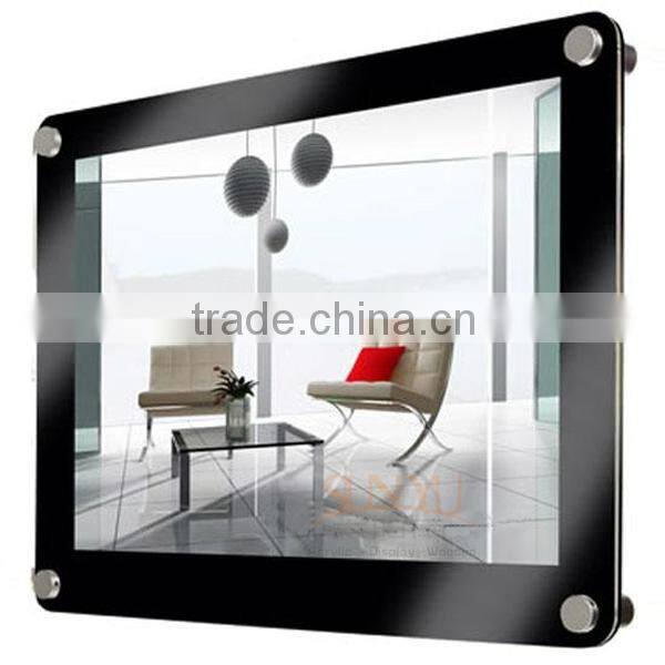 Professional acrylic decorative frame handmade photo frame 2014 for sale