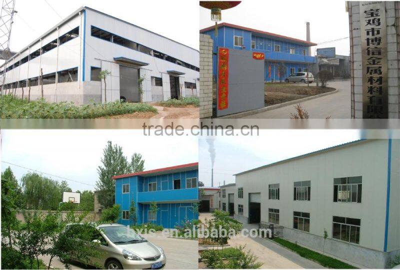 high quality Vacuum smelting vanadium plates/sheets