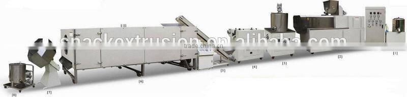 automatic puff corn snacks making machine