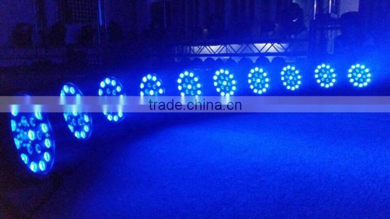 dmx disco lights led stage show lighting LED EIF Par-19(4in1) with 3 rings control