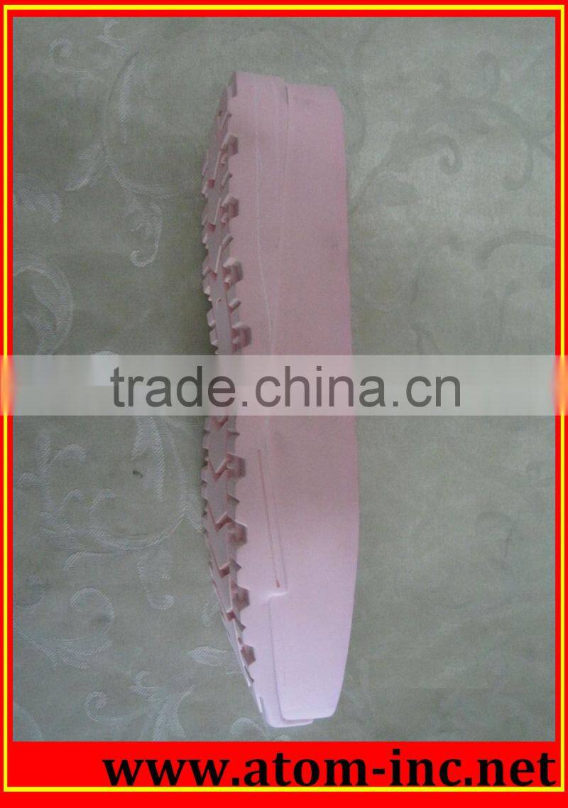 Pink Color Tooling Board Used for tooth Model Pattern On The CNC Machine