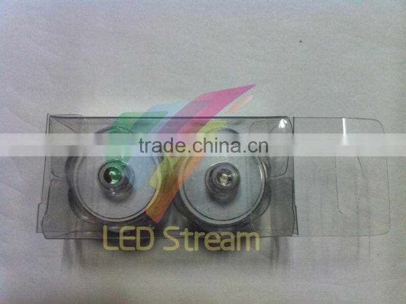 Mini Waterproof Flower Tea Light Submersible Lamp For Christmas Holiday Wedding Party Swimming Pool Cell Battery