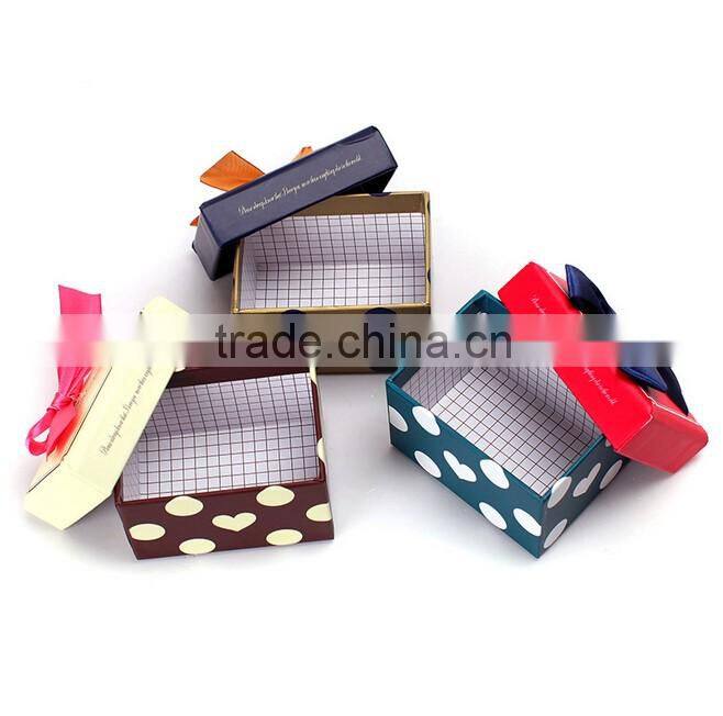 wedding popular cute cardboard box packing candy
