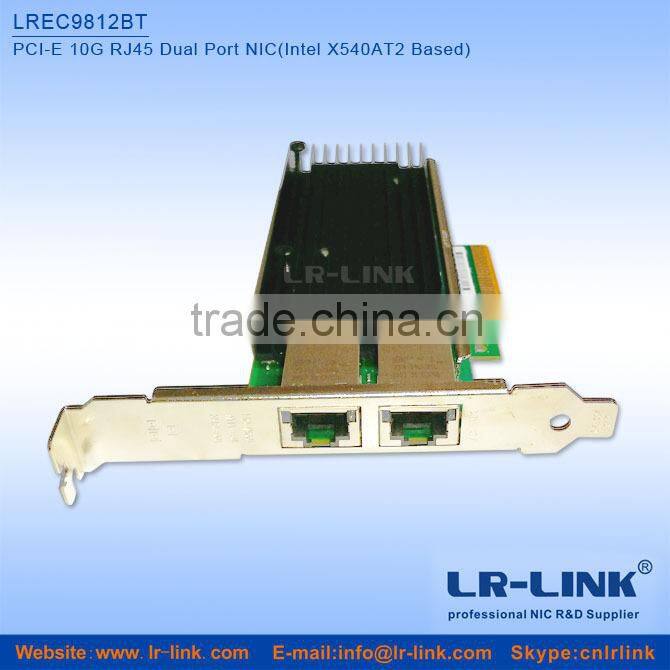 Intel X540 Chipset 10Gb Ethernet PCIe x8 Dual Port network card Brand Compatible X540-T2