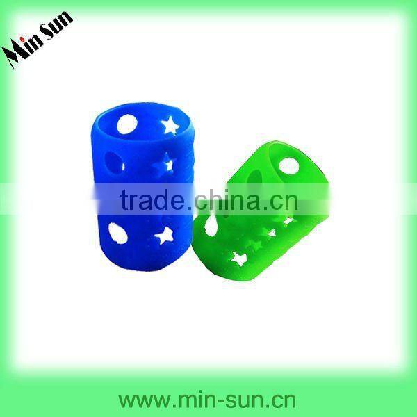 Heat Insulated Silicon Baby Feeding/Milk Bottle Cover