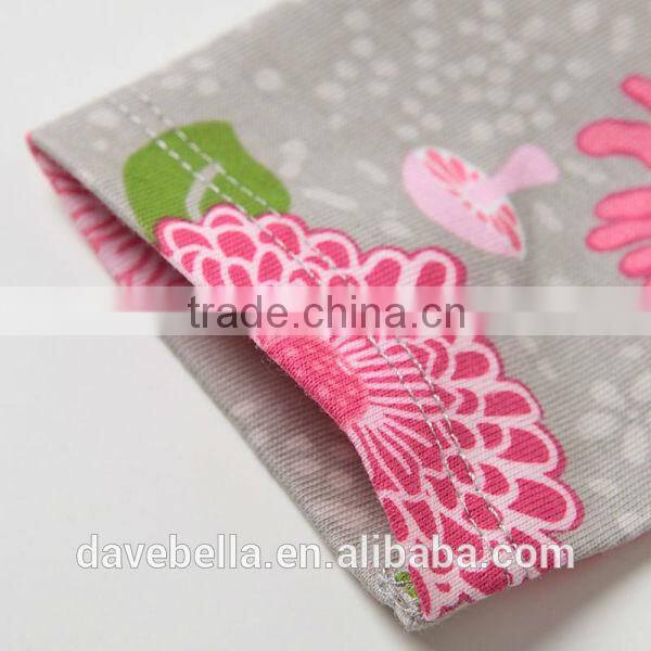 DB687 dave bella 2014 fall/winter printed long sleeve baby clothing sets for girl wholesale printed sets baby clothing sets