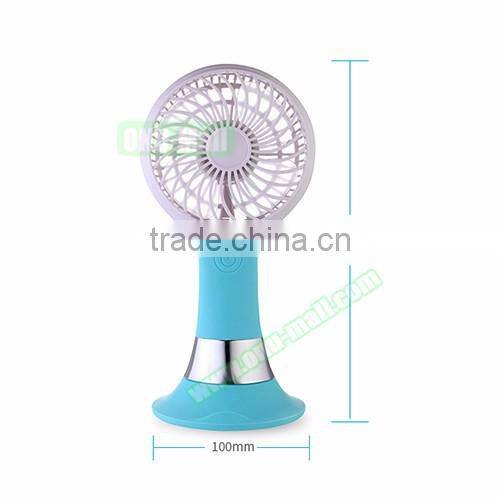 2016 New Handheld Rechargeable Humidification Mini Fan, Air Cooling Fan