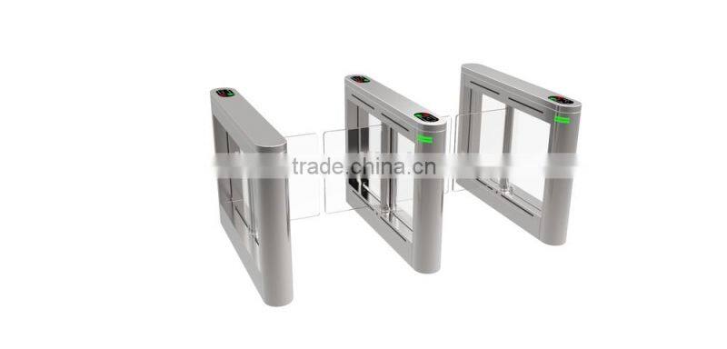 RFID swing turnstile gate access control barrier gate for bank