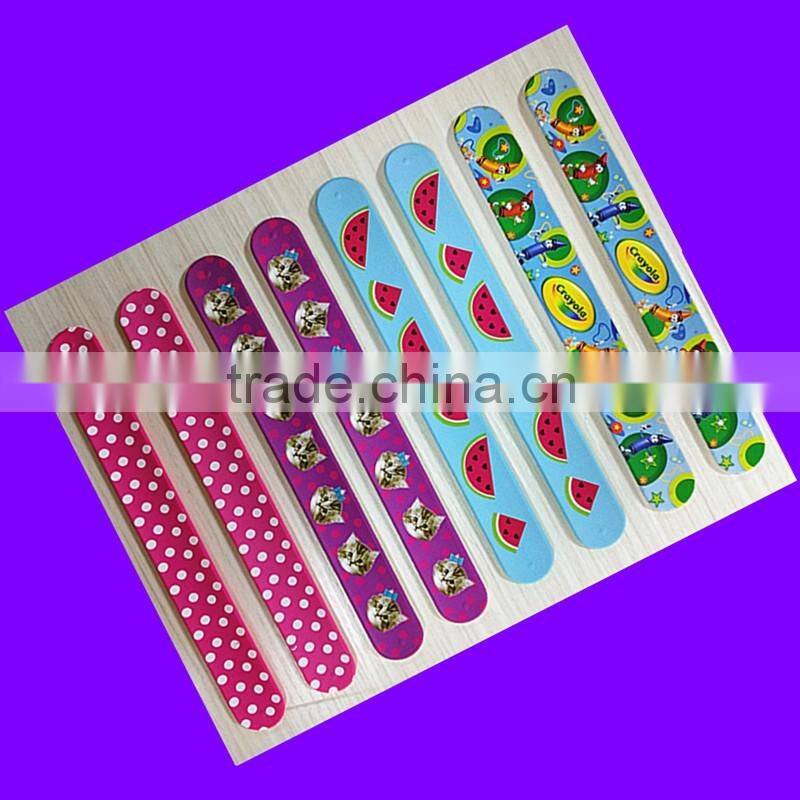 Multi Design Children Wrist Band Bracelet Kids Acrylic Clap Ring