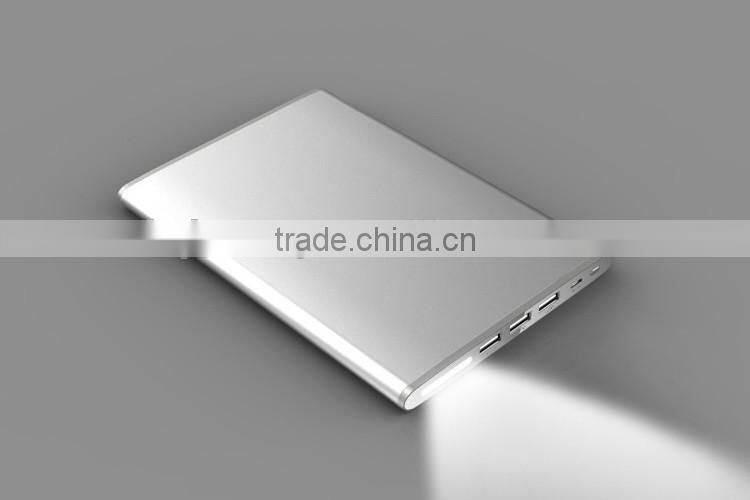 waterproof solar power bank portable backup power bank 20000mah