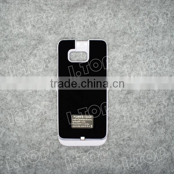 New Arrivel Power Case Cover For Samsung Galaxy S6 Edge Plus External Battery Case