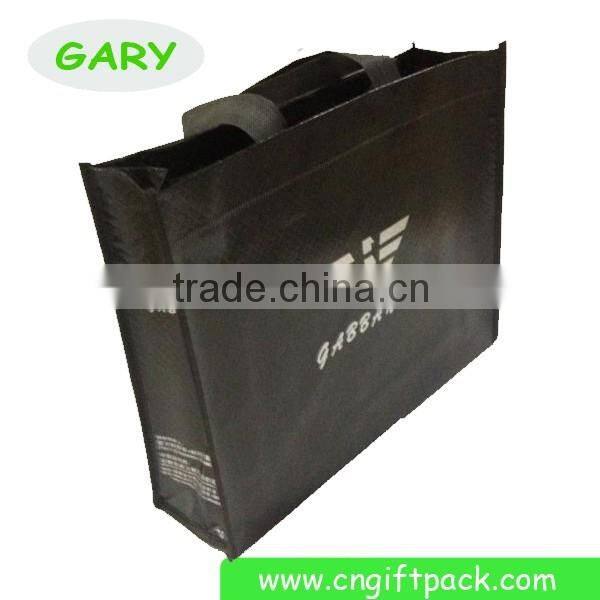 Grey Non-woven Tote Bag Print Tote with Label