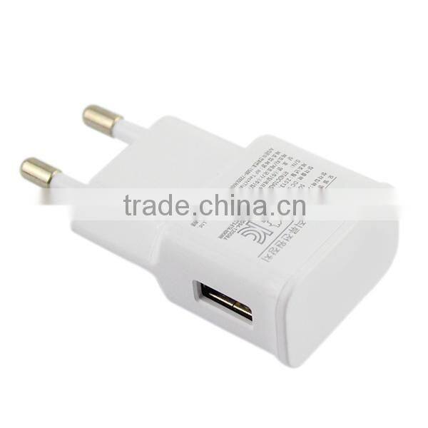 wholesale white colour 5V 2A charger for samsung note II Korean version