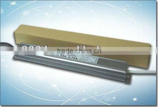 Waterproof Outdoor LED Power Supply 45W 12V IP67