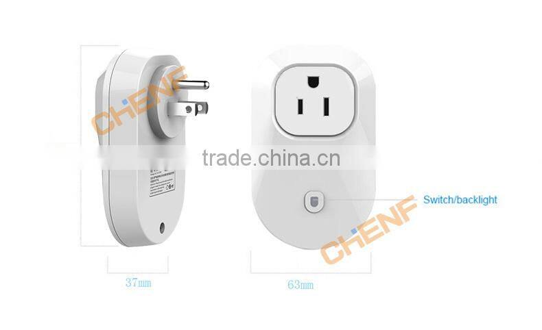 Newest Design Cheaper US Plug WiFi Remote Control Socket Outlet