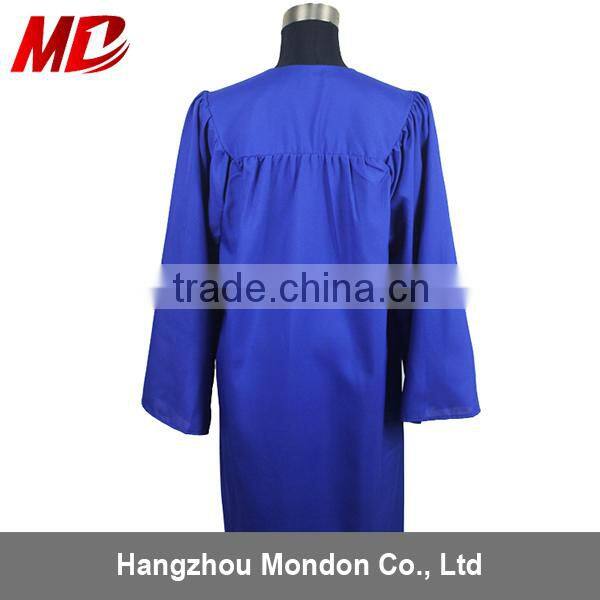 Classcial Bachelor Graduation Gown Matte Royal Blue