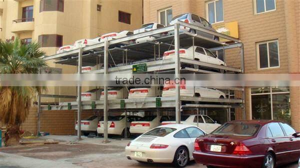 Four-layer PSH smart car parking machinery