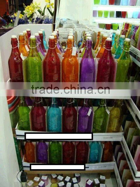 2016 new design glass water milk bottle bottle glass