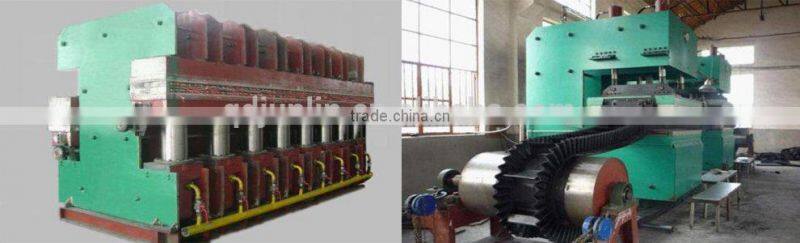 Jaw type rubber hydraulic vulcanizing machine for car tire