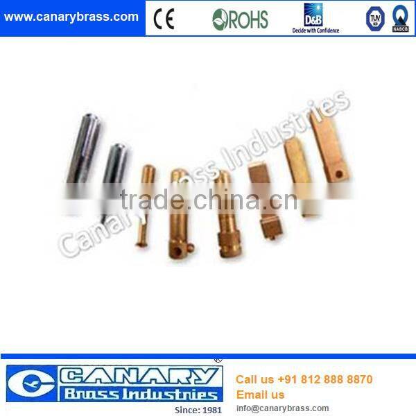 Brass Electrical Terminals, fuse component, cut-off terminal, pcb terminal