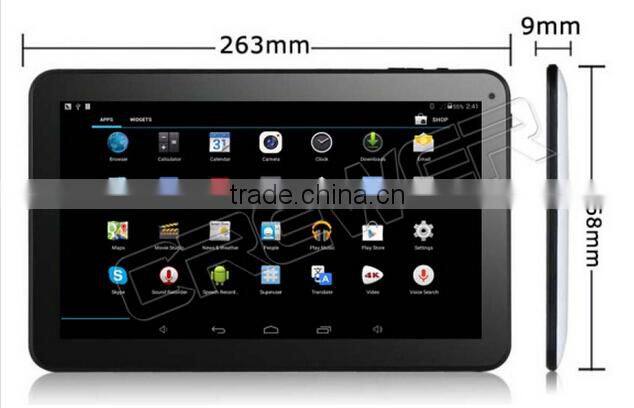 NEW 10.1" Android 4.4.2 Quad Core tablet 10 Allwinner A31s Quad Core android tablet with Bluetooth Capacitive Touch 8GBROM