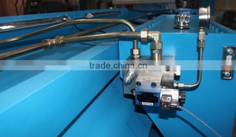 QC11Y guillotine cutting machine,press brake shear machine