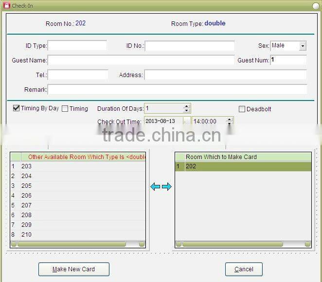 wholesale high quality split door lock magnetic digital door lock CET-1002