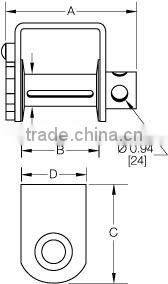 2500kg Comnination Sliding Winches