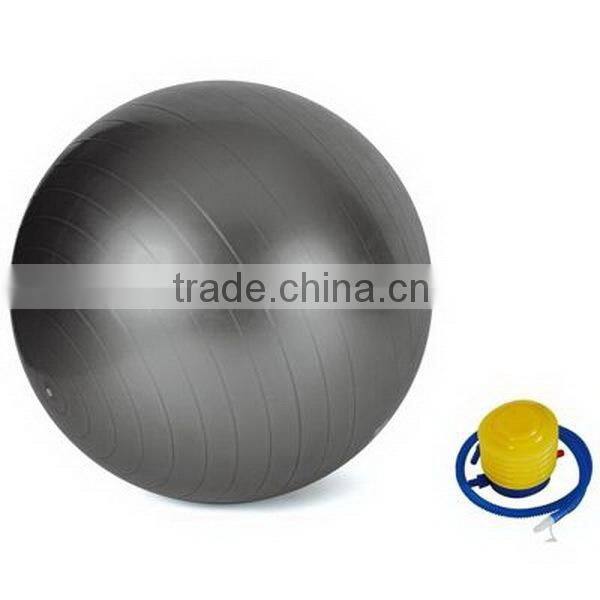 Anti-Burst Fitness and Exercise Ball with Pump and Colour box