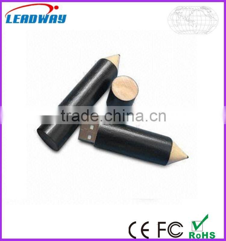 OEM Wooden Pencil USB 2.0 Flash Drive