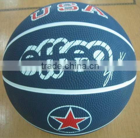 2015 Christmas gift rubber basketball