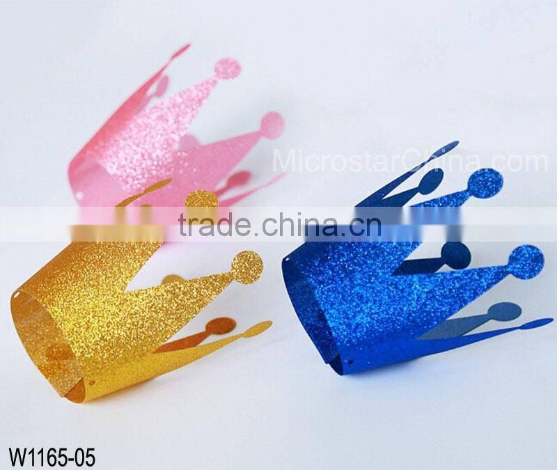 5-Color Of Plastic Birthday Party Prince Princess Crown Cap For Christmas Halloween April Fool's Day Children's Day