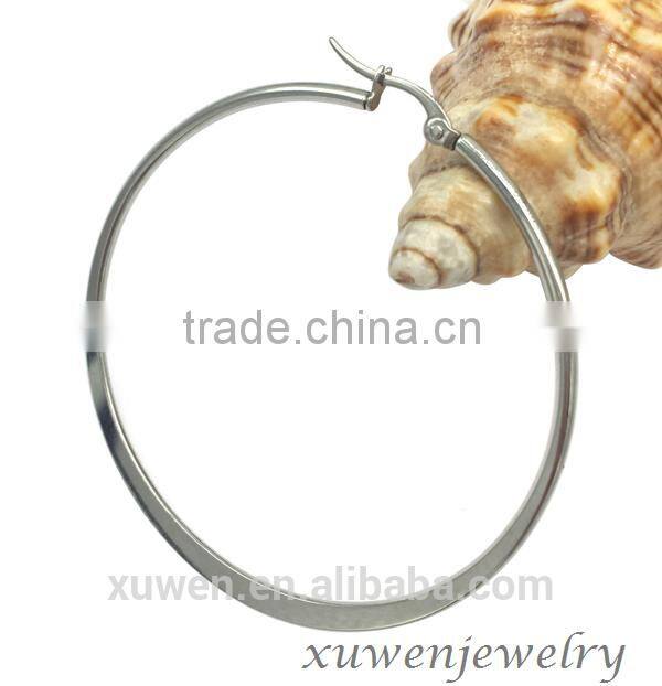 ladies thin wire stainless steel bulk hoop earrings