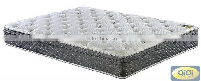 Deluxe Hotel Super King Coil Pocket Spring Prices Memory Foam Mattress