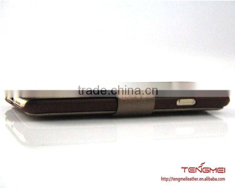 sands grain case for iphones, magnetic pu leather phone case for iphone 6