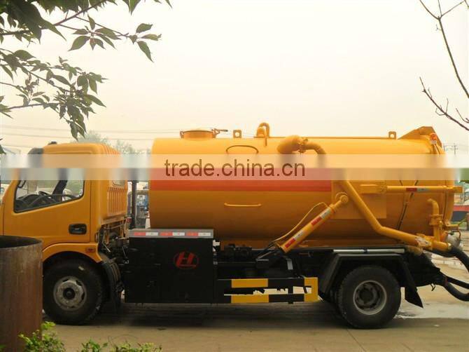 Sincerely rich experience good partners lowest price Sewage Suction Tanker Truck dongfeng