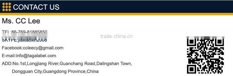 2015 hot woven clothes label