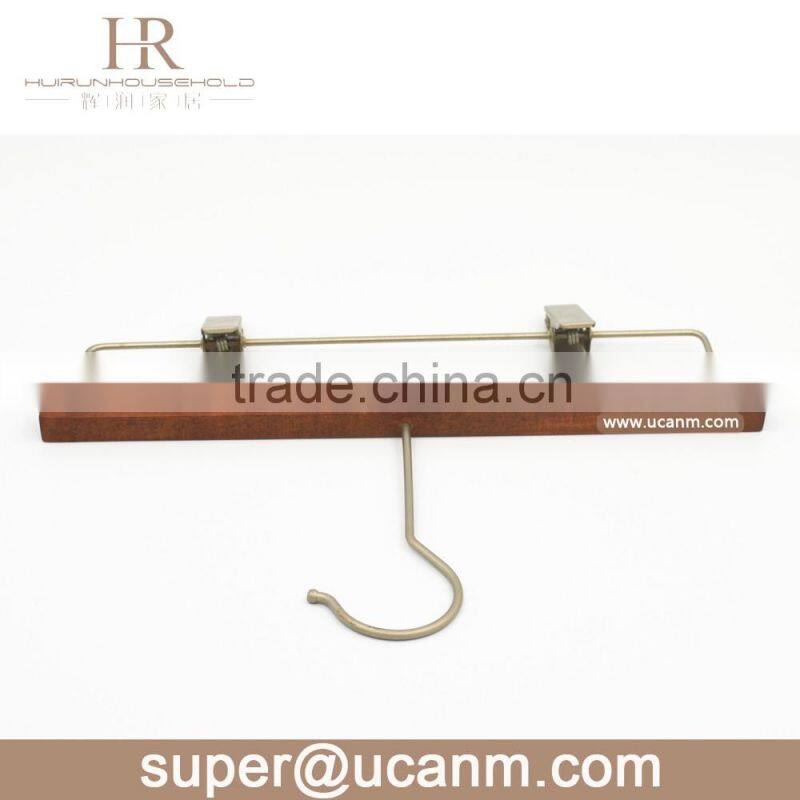 HRW-GT315GV Antique lotus wooden pants hanger