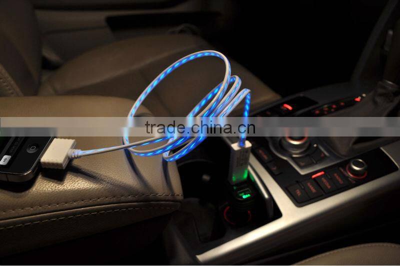 visible flowing charger