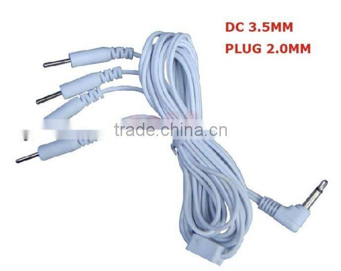 4 in 1 Tens Cable Pad Lead Wire,Medical Cable,Medical Unit of Tens Wire 3.5 DC