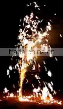 pyro gold conic fountain fireworks CE module BEC examination