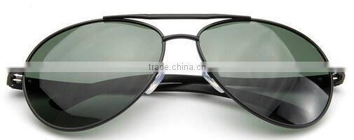 Premium quality man women classic aluminum frame aviator pilot driving polarized sunglasses eyeglasses eyewear