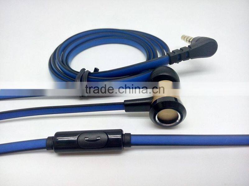 Fashion design earphone/earbuds for 2016 China wholesale