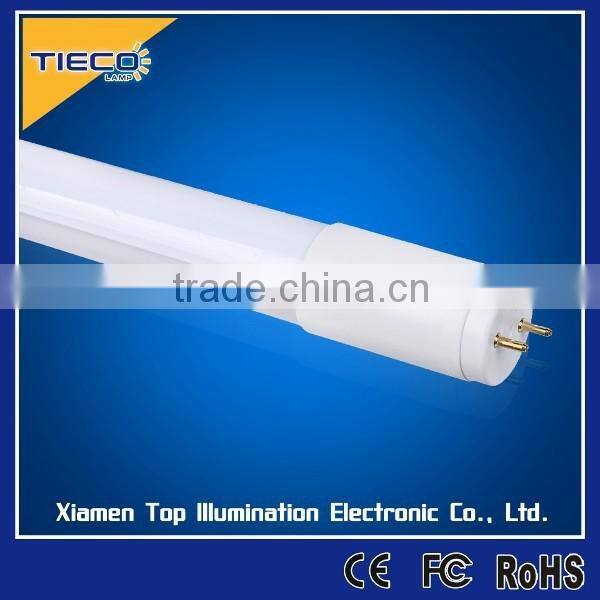 2015 new design hot led tube 4ft t8 18w led read tub