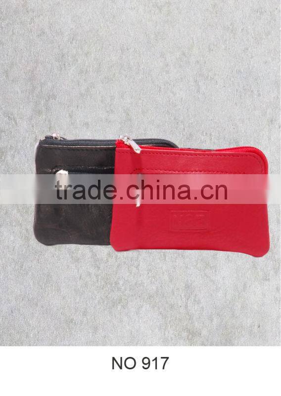 Leather keyring case