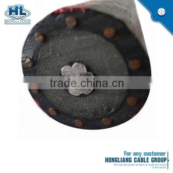 Wholesale high qulity Aluminum Concentric power cable 6 AWG