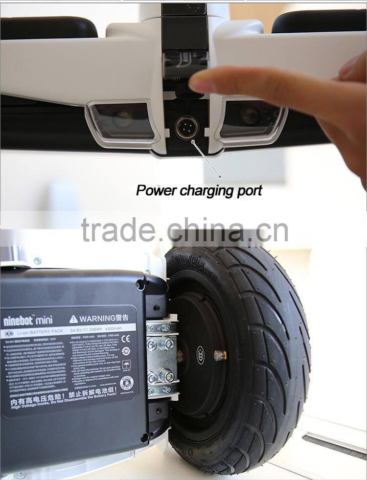 Shenzhen xiaomi mini electric chariot scooter self balancing with Buletooth to control for children and teenagers balance car